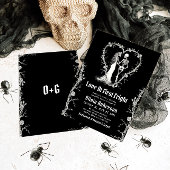 ハロウィーンラブアットファースト右パーツブライダルシャワー 招待状