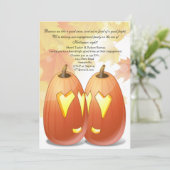 ハロウィーンラブパーティの招待状 招待状 (スタンド正面)