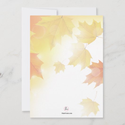 ハロウィーンラブパーティの招待状 招待状 (裏面)