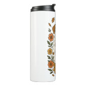 ハロウィーンラブラドールレトリエバーフラワー タンブラー (回転左)