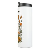 ハロウィーンラブラドールレトリエバーフラワー タンブラー (回転右)