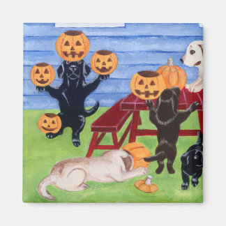 ハロウィーンラブラドール! マグネット
