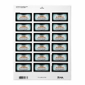 ハロウィーンラベルハッピーハローウィン – トリートラベル ラベル (フルシート)