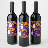 ハロウィーンラベル ワインラベル (ボトル)