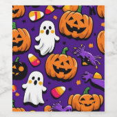 ハロウィーンラベル ワインラベル (シングルラベル)