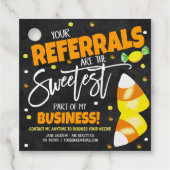 ハロウィーンリアルタギフトタグ フェイバータグ (正面)