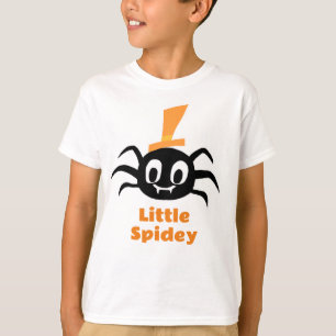 ハロウィーンリトルスパイディーキッズTシャツ Tシャツ