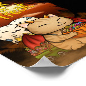 ハロウィーンリトルデビルキャット ポスター (角)