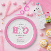 ハロウィーンリトルブカワイイ幽霊ガールベビーシャワー ペーパープレート (パーティー)