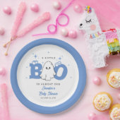 ハロウィーンリトルブカワイイ幽霊ボーイベビーシャワー ペーパープレート (パーティー)