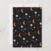 ハロウィーンリトルブスケルトンハート赤ちゃんシャワー 招待状 (裏面)