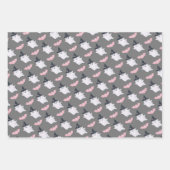 ハロウィーンリトルブー幽霊たち ラッピングペーパーシート (正面3)