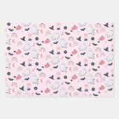 ハロウィーンリトルブー幽霊たち ラッピングペーパーシート (正面2)