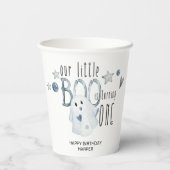 ハロウィーンリトルブー1st誕生日パーティー 紙コップ (裏面)