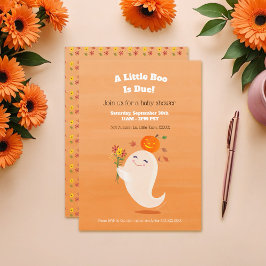 ハロウィーンリトルボー男女兼用ベビーシャワー 招待状