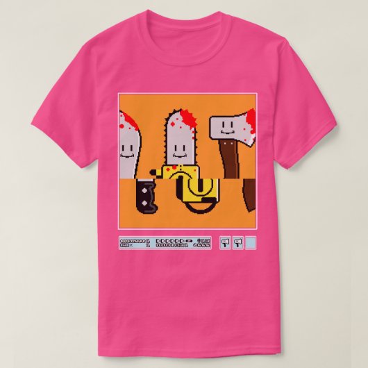 ハロウィーンルーレット Tシャツ (デザイン正面)