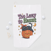 ハロウィーンレイジー幽霊 ゴルフタオル (インサイチュ)