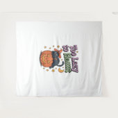 ハロウィーンレイジー幽霊 タペストリー (正面(横))