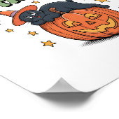 ハロウィーンレイジー幽霊 ポスター (角)