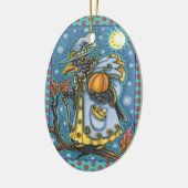 ハロウィーンレイブンEVE BLACKBIRD WIZARD セラミックオーナメント (左)