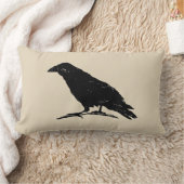 ハロウィーンレイベンブラック秋装飾用クッション ランバークッション (ブランケット)