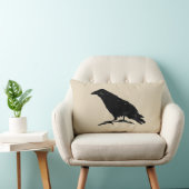 ハロウィーンレイベンブラック秋装飾用クッション ランバークッション (椅子)