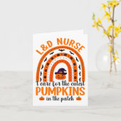 ハロウィーンレインボーランドナース気にIザキュストPu カード (黄色い花)