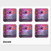 ハロウィーンレイヴンの夜 スクエアシール (シート)