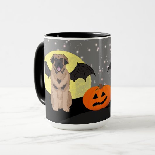 ハロウィーンレオンベルガー マグカップ (正面左)