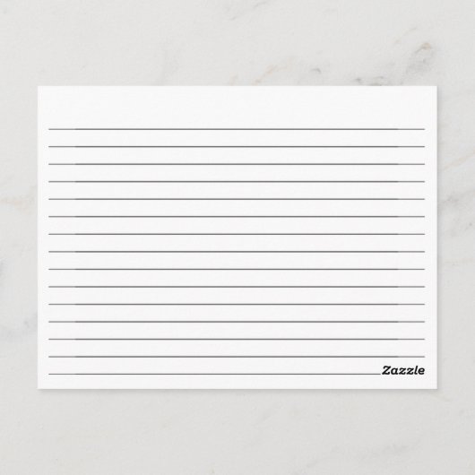 ハロウィーンレシピカード、ハロウィンクッキー ポストカード (裏面)