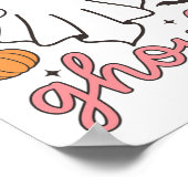 ハロウィーンレッツゴーユズ幽霊レトロコスチューム ポスター (角)