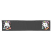 ハロウィーンレッツゴーユズ幽霊レトロ衣装 ショートテーブルランナー (横)