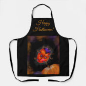ハロウィーンレディバグ エプロン (正面)
