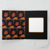 ハロウィーンレディバグ カード (内部)