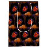 ハロウィーンレディバグ ミディアムペーパーバッグ (裏面)