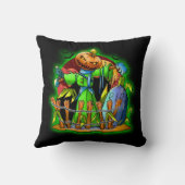 ハロウィーンレディースカカボンプキンヘッドRIPこうもり クッション (裏面)