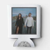 ハロウィーンレトロスパイダーズ&ディスコ結婚ボールの写真 缶クーラー (裏面)