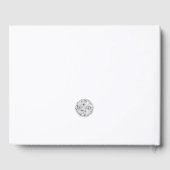 ハロウィーンレトロスパイダーズ&ディスコ結婚ボール ゲストブック (裏面)