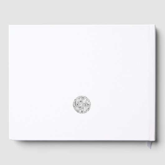 ハロウィーンレトロスパイダーズ&ディスコ結婚ボール ゲストブック (裏面)