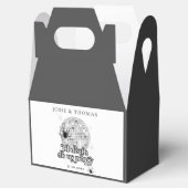 ハロウィーンレトロスパイダーズ&ディスコ結婚ボール フェイバーボックス (オープン)