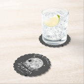 ハロウィーンレトロスパイダーズ&ディスコ結婚ボール ペーパーコースター (インサイチュ)