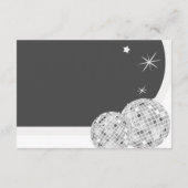 ハロウィーンレトロディスコゴシック結婚ズ詳細 エンクロージャーカード (裏面)