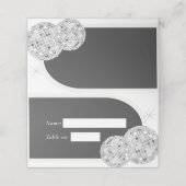 ハロウィーンレトロディスコスパイダーズ&ディスコ結婚ボール プレイスカード (外部開封)