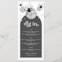 ハロウィーンレトロディスコスパイダーズ&ディスコ結婚ボール メニュー