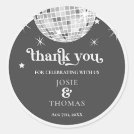 ハロウィーンレトロディスコスパイダーズ&ディスコ結婚ボール ラウンドシール