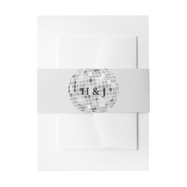 ハロウィーンレトロディスコスパイダーズ&ディスコ結婚ボール 招待状ベリーバンド