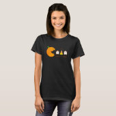 ハロウィーンレトロビデオゲーム Tシャツ (正面フル)