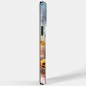 ハロウィーンロットワイラーカボチャ怖 Case-Mate iPhoneケース (裏面 / 右)
