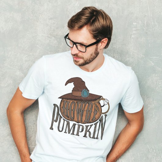 ハロウィーンワイルドウエストハウディカボチャ | COWBOY Tシャツ