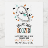 ハロウィーンワイン、ビール、スピリッツを試飲 ワインラベル (シングルラベル)